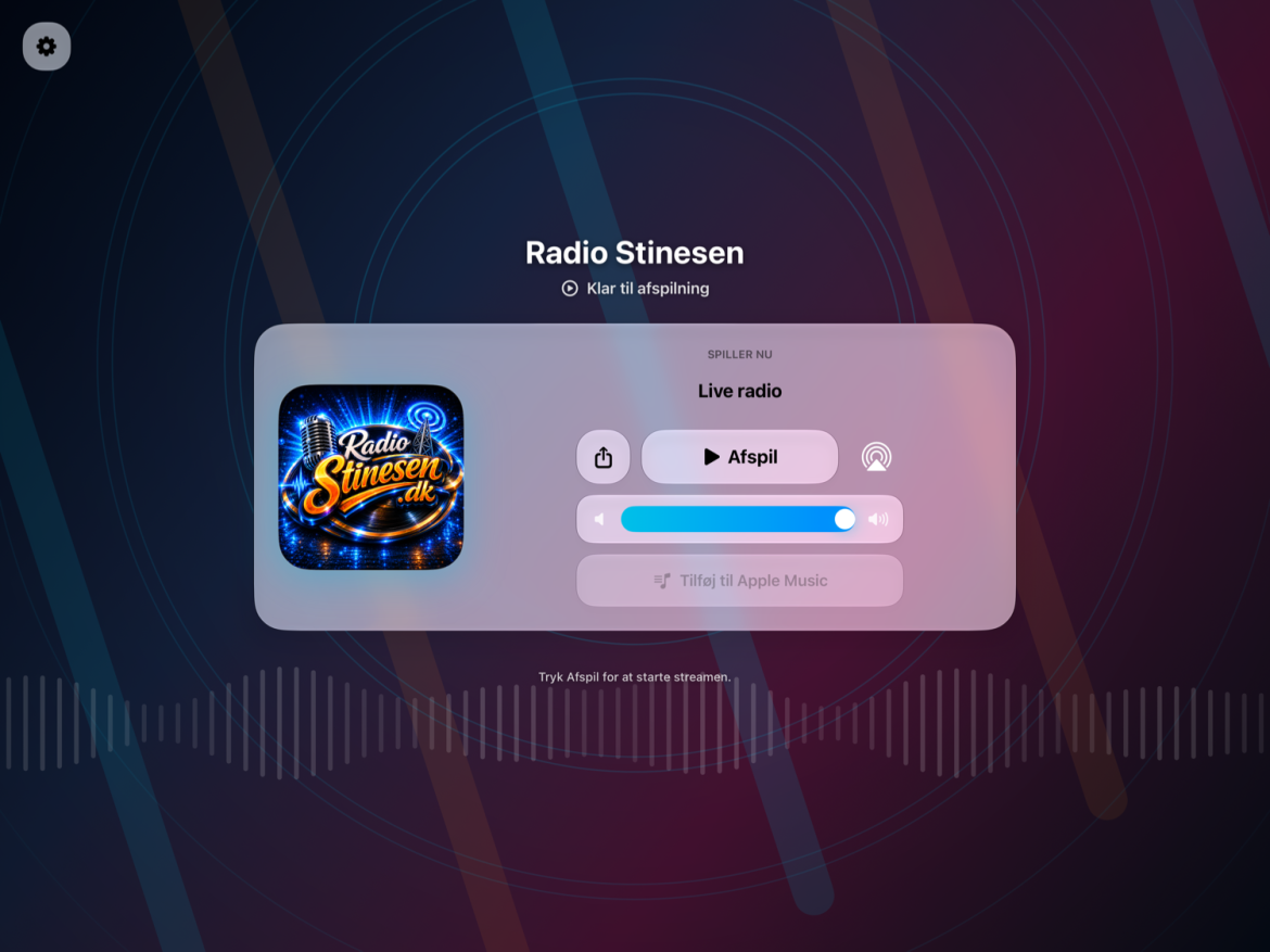 billede af den nye app til iPad.